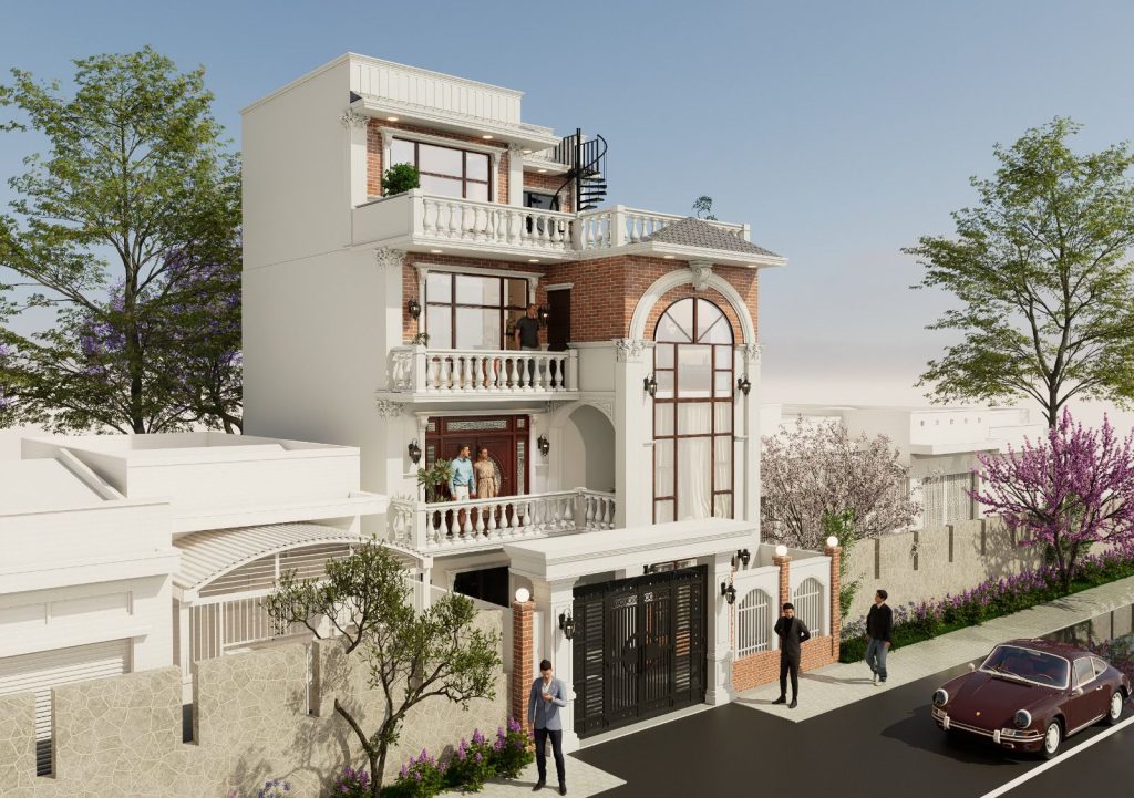 neo classical house - design construct by vastu interior #vastuinterior